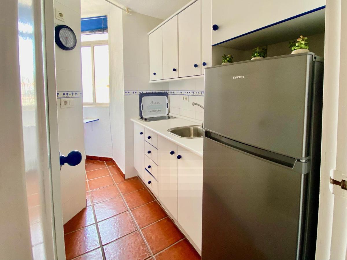 Genial Apartamento En 1A Linea De Playa Con Piscina อัลมูเญการ์ ภายนอก รูปภาพ