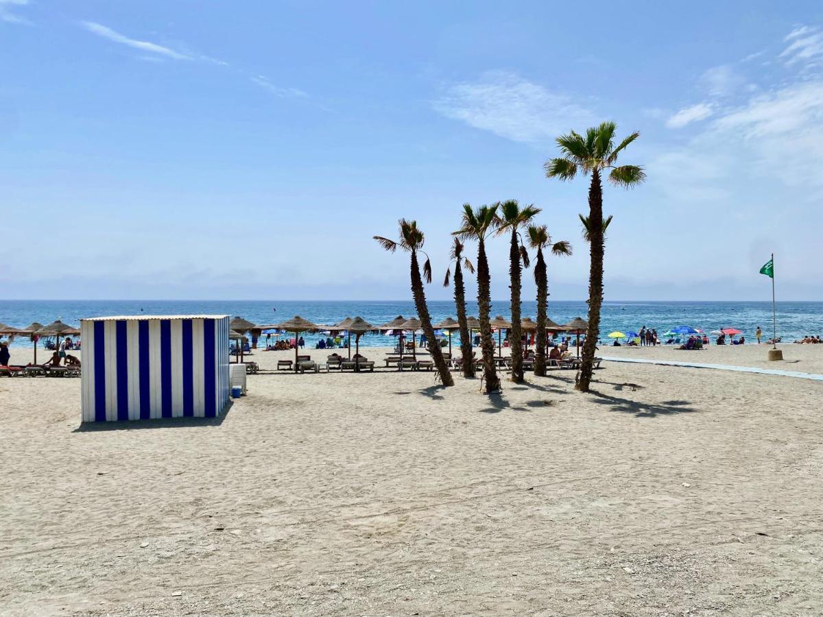 Genial Apartamento En 1A Linea De Playa Con Piscina อัลมูเญการ์ ภายนอก รูปภาพ