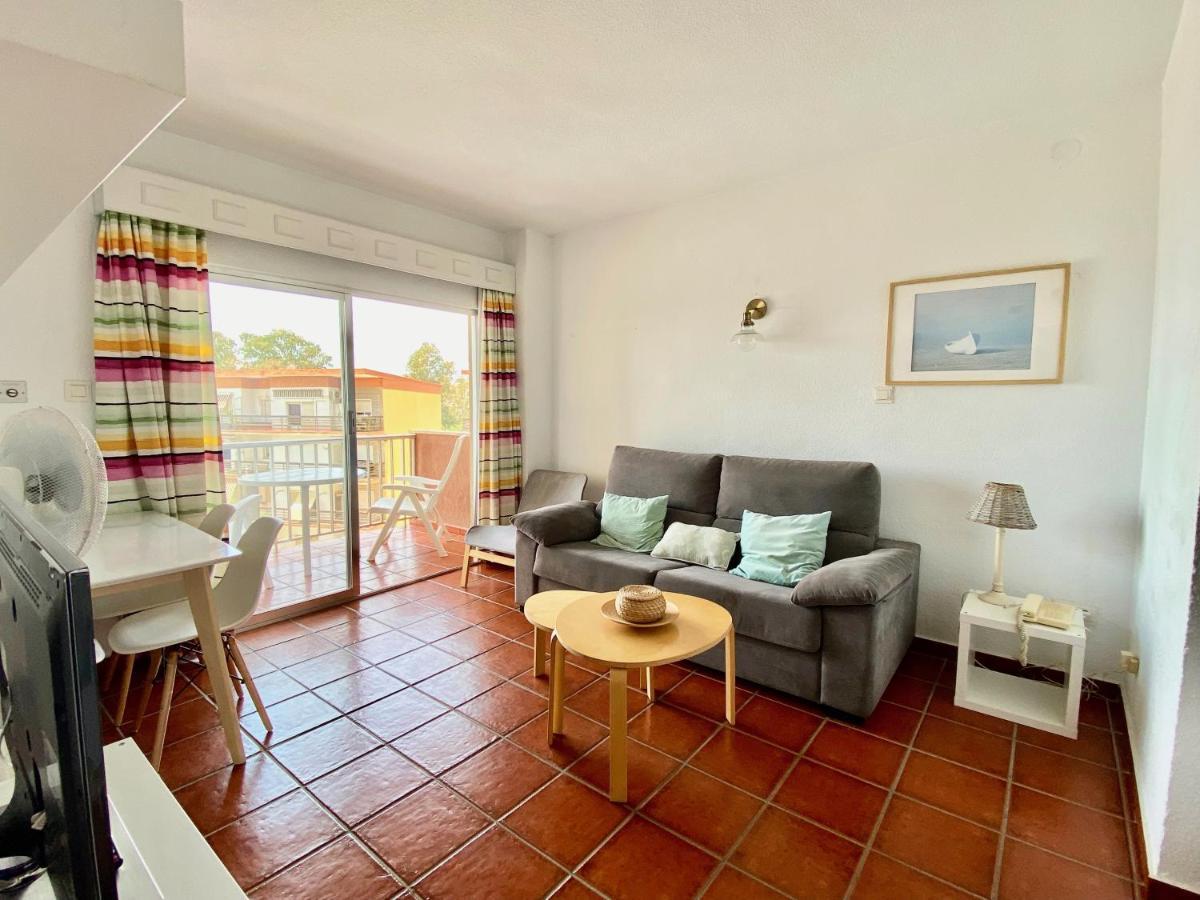 Genial Apartamento En 1A Linea De Playa Con Piscina อัลมูเญการ์ ภายนอก รูปภาพ