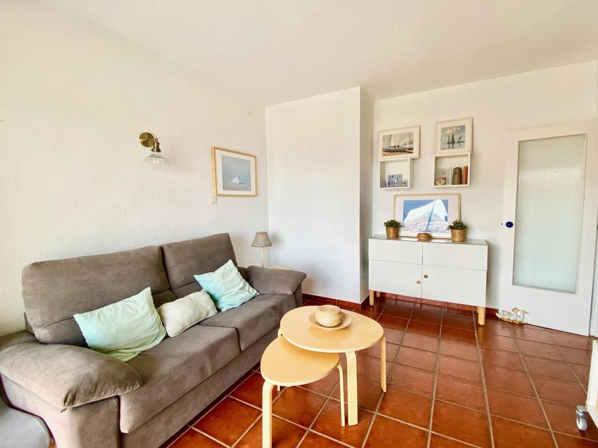 Genial Apartamento En 1A Linea De Playa Con Piscina อัลมูเญการ์ ภายนอก รูปภาพ