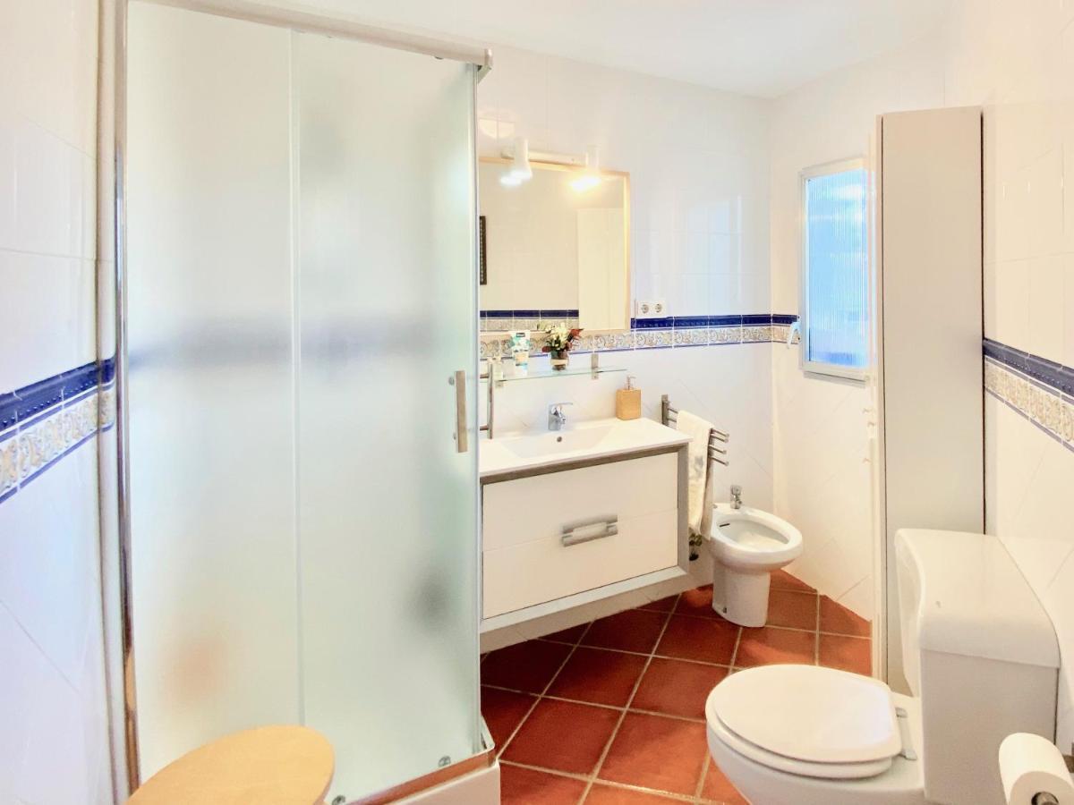 Genial Apartamento En 1A Linea De Playa Con Piscina อัลมูเญการ์ ภายนอก รูปภาพ