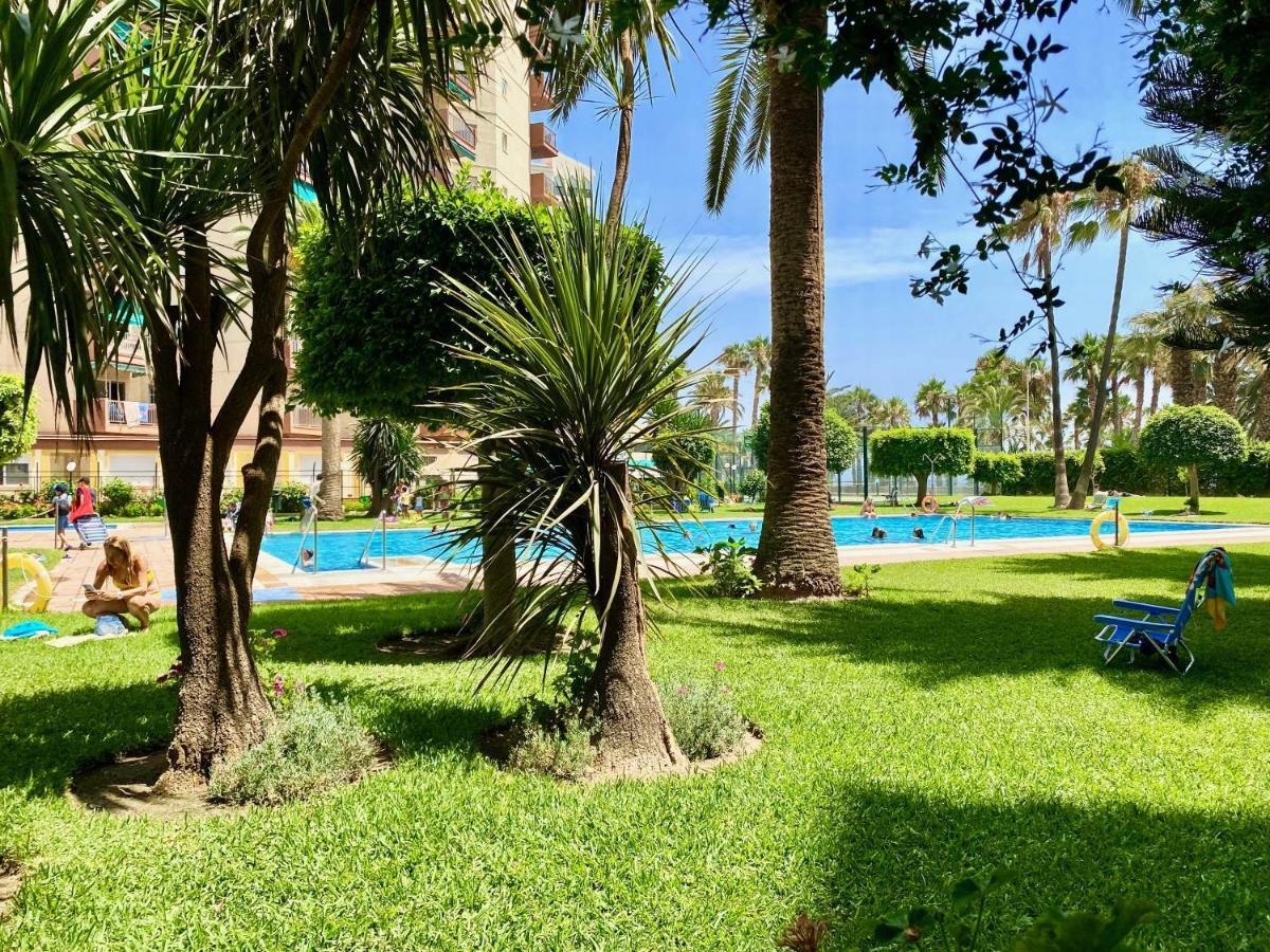 Genial Apartamento En 1A Linea De Playa Con Piscina อัลมูเญการ์ ภายนอก รูปภาพ